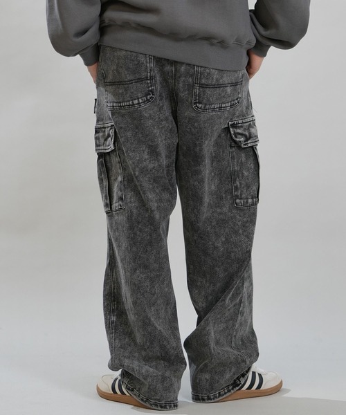 DC(ディーシー)の「DC/ディーシー ロングパンツ カーゴパンツ 26 SUPERWIDE CARGO PANT DPT264035(その他パンツ・メンズ・インディゴブルー/リアルツリーカモ/ケミカルウォッシュ・L/XL/M/S)」の20枚目の写真