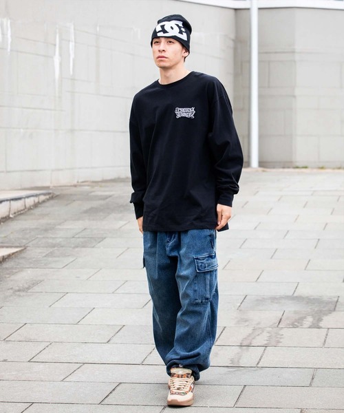DC(ディーシー)の「DC/ディーシー ロングパンツ カーゴパンツ 26 SUPERWIDE CARGO PANT DPT264035(その他パンツ・メンズ・インディゴブルー/リアルツリーカモ/ケミカルウォッシュ・L/XL/M/S)」の17枚目の写真