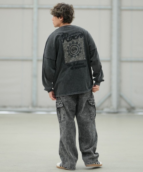 DC(ディーシー)の「DC/ディーシー ロングパンツ カーゴパンツ 26 SUPERWIDE CARGO PANT DPT264035(その他パンツ・メンズ・インディゴブルー/リアルツリーカモ/ケミカルウォッシュ・L/XL/M/S)」の6枚目の写真