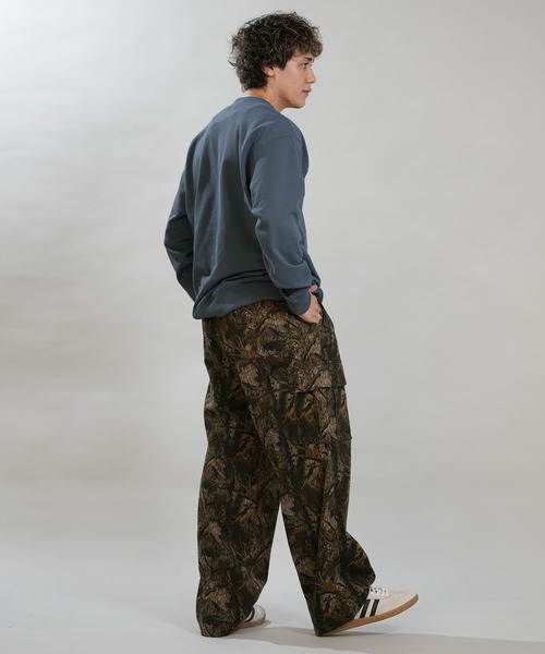 DC(ディーシー)の「DC/ディーシー ロングパンツ カーゴパンツ 26 SUPERWIDE CARGO PANT DPT264035(その他パンツ・メンズ・インディゴブルー/リアルツリーカモ/ケミカルウォッシュ・L/XL/M/S)」の10枚目の写真