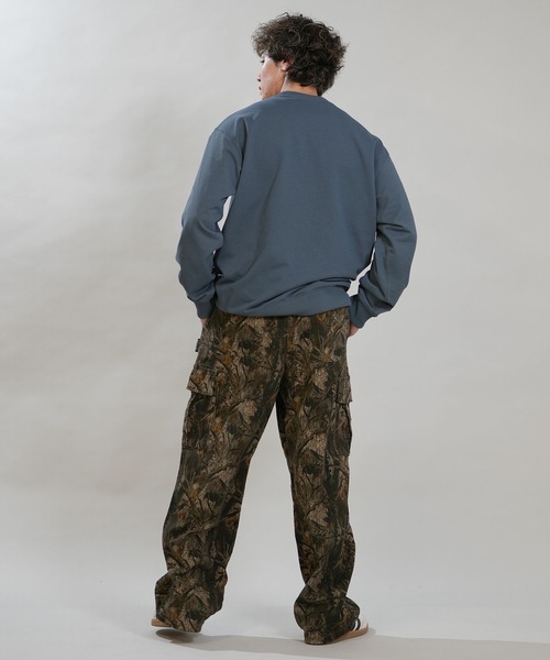 DC(ディーシー)の「DC/ディーシー ロングパンツ カーゴパンツ 26 SUPERWIDE CARGO PANT DPT264035(その他パンツ・メンズ・インディゴブルー/リアルツリーカモ/ケミカルウォッシュ・L/XL/M/S)」の11枚目の写真