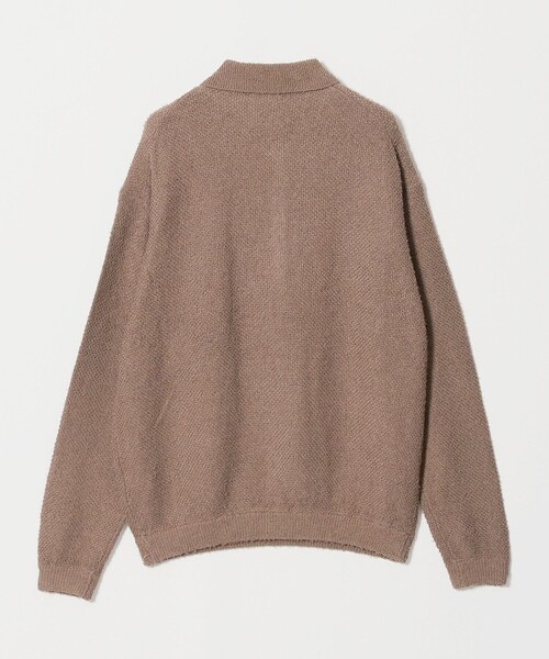 BEAUTY&YOUTH UNITED ARROWS(ビューティーアンドユースユナイテッドアローズ)の「ニュアンス カール 3B ポロニット ウォッシャブル(ニット/セーター・メンズ・モカ/レッド/ブラック・S/M/L/XL)」の10枚目の写真