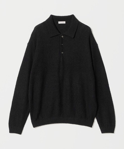 BEAUTY&YOUTH UNITED ARROWS(ビューティーアンドユースユナイテッドアローズ)の「ニュアンス カール 3B ポロニット ウォッシャブル(ニット/セーター・メンズ・モカ/レッド/ブラック・S/M/L/XL)」の18枚目の写真