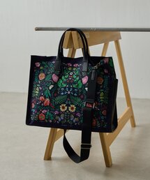 ear PAPILLONNER｜イア パピヨネのトートバッグ（ブルー・ネイビー