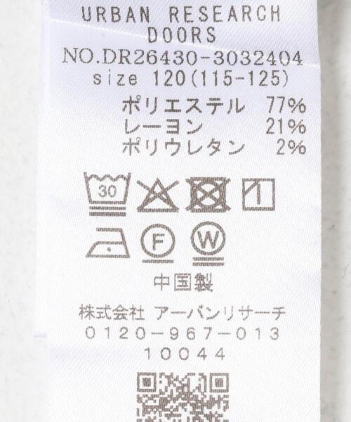 URBAN RESEARCH DOORS(アーバンリサーチドアーズ)の「『150サイズあり』ネルチェックオーバーサイズシャツ(KIDS)(シャツ/ブラウス・キッズ・ネイビー/キャメル・150/120/135)」の7枚目の写真