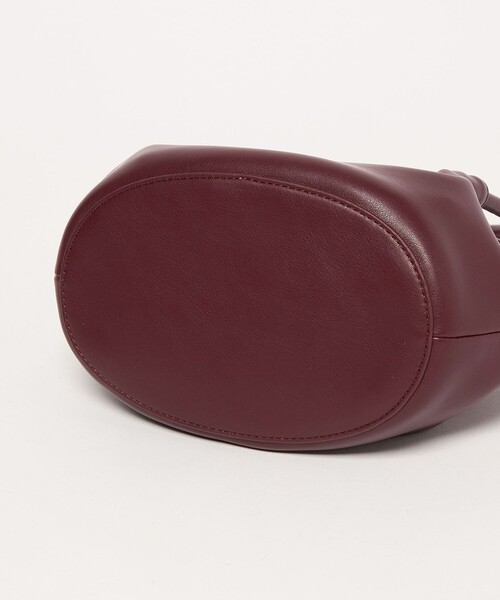 green label relaxing(グリーンレーベルリラクシング)の「【別注】<SINBONO>ベルト トートバッグ / ショルダーバッグ(ショルダーバッグ・レディース・ワインレッド/ブラック・FREE)」の12枚目の写真