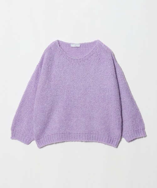 TRICOTS JEAN MARC(トリコットジーンマルク)の「【別注】<TRICOTS JEAN MARC>セサミ プルオーバー(ニット/セーター・レディース・ワイン/ライラック/ライトピンク・FREE)」の1枚目の写真
