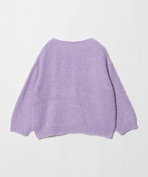 TRICOTS JEAN MARC(トリコットジーンマルク)の「【別注】<TRICOTS JEAN MARC>セサミ プルオーバー(ニット/セーター・レディース・ワイン/ライラック/ライトピンク・FREE)」の4枚目の写真