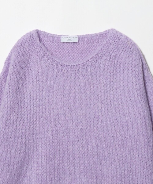 TRICOTS JEAN MARC(トリコットジーンマルク)の「【別注】<TRICOTS JEAN MARC>セサミ プルオーバー(ニット/セーター・レディース・ワイン/ライラック/ライトピンク・FREE)」の5枚目の写真