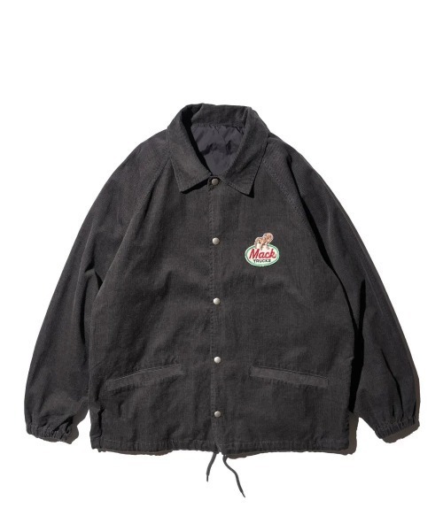 MACK TRUCKS(マックトラックス)の「CORDUROY COACHERS JACKET(ブルゾン・メンズ・チャコールグレー/ブラウン/グリーン/ブラック・LARGE/MEDIUM)」の1枚目の写真