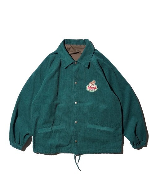 MACK TRUCKS(マックトラックス)の「CORDUROY COACHERS JACKET(ブルゾン・メンズ・チャコールグレー/ブラウン/グリーン/ブラック・LARGE/MEDIUM)」の4枚目の写真