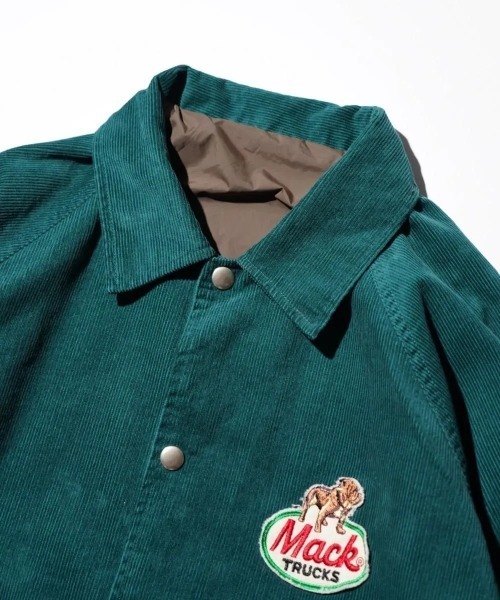 MACK TRUCKS(マックトラックス)の「CORDUROY COACHERS JACKET(ブルゾン・メンズ・チャコールグレー/ブラウン/グリーン/ブラック・LARGE/MEDIUM)」の22枚目の写真