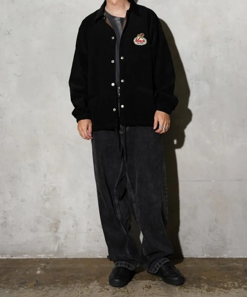 MACK TRUCKS(マックトラックス)の「CORDUROY COACHERS JACKET(ブルゾン・メンズ・チャコールグレー/ブラウン/グリーン/ブラック・LARGE/MEDIUM)」の21枚目の写真