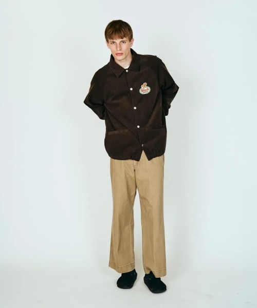MACK TRUCKS(マックトラックス)の「CORDUROY COACHERS JACKET(ブルゾン・メンズ・チャコールグレー/ブラウン/グリーン/ブラック・LARGE/MEDIUM)」の6枚目の写真