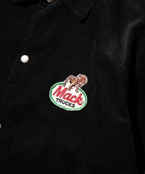 MACK TRUCKS(マックトラックス)の「CORDUROY COACHERS JACKET(ブルゾン・メンズ・チャコールグレー/ブラウン/グリーン/ブラック・LARGE/MEDIUM)」の15枚目の写真