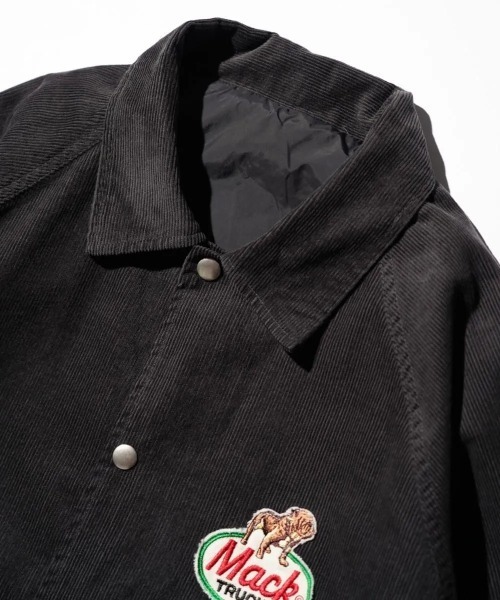 MACK TRUCKS(マックトラックス)の「CORDUROY COACHERS JACKET(ブルゾン・メンズ・チャコールグレー/ブラウン/グリーン/ブラック・LARGE/MEDIUM)」の7枚目の写真