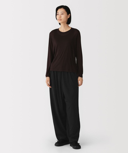 MUJI Labo(ムジラボ)の「〔MUJI Labo〕男女兼用 スムースジャージーイージーパンツ(その他パンツ・メンズ・ダークネイビー/ブラック/ダークグレー・XS/S/M/L)」の20枚目の写真