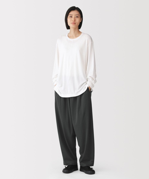MUJI Labo(ムジラボ)の「〔MUJI Labo〕男女兼用 スムースジャージーイージーパンツ(その他パンツ・メンズ・ダークネイビー/ブラック/ダークグレー・XS/S/M/L)」の15枚目の写真
