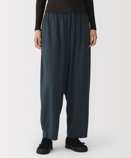 MUJI Labo(ムジラボ)の「〔MUJI Labo〕男女兼用 スムースジャージーイージーパンツ(その他パンツ・メンズ・ダークネイビー/ブラック/ダークグレー・XS/S/M/L)」の6枚目の写真