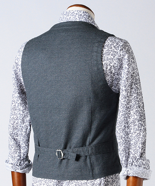 B:MING by BEAMS（ビーミングバイビームス）の「ビーミング by ビームス / カジュアルジレ（ベスト・メンズ・ナチュラル/ベージュ/ブルー系その他/ネイビー・48/46/44）」の9枚目の写真