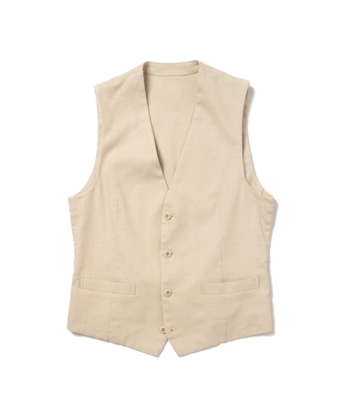 B:MING by BEAMS（ビーミングバイビームス）の「ビーミング by ビームス / カジュアルジレ（ベスト・メンズ・ナチュラル/ベージュ/ブルー系その他/ネイビー・48/46/44）」の10枚目の写真