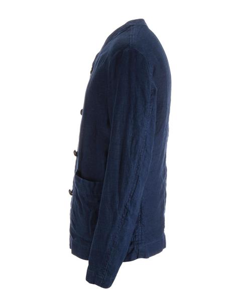 UNITED ARROWS & SONS（ユナイテッドアローズアンドサンズ）の「UNITED ARROWS & SONS（ユナイテッドアローズ＆サンズ） INDIGO MESH JACKET◆（その他アウター・メンズ・ネイビー・SMALL/LARGE/MEDIUM）」の6枚目の写真