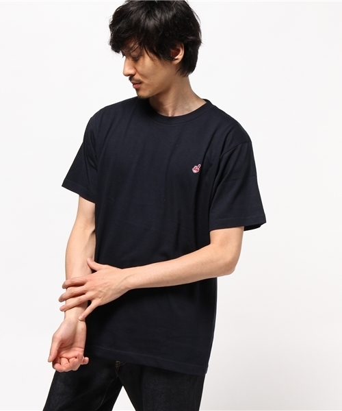 MAJESTIC（マジェスティック）の「Majestic/F/MLB別注TEE SS CLI（Tシャツ/カットソー・メンズ・ホワイト/ネイビー・SMALL/LARGE/X-LARGE/MEDIUM）」の13枚目の写真