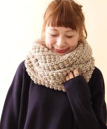 coen | 【WEB限定 】ニットスヌード(ストール/ショール)