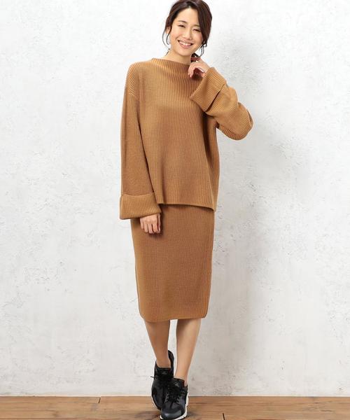 green label relaxing(グリーンレーベルリラクシング)の「■■■KF H/Wash W/A カタアゼ PO+SK ワンピース◆(ワンピース・レディース・ブラック/グレー/ブラウン・FREE)」の3枚目の写真