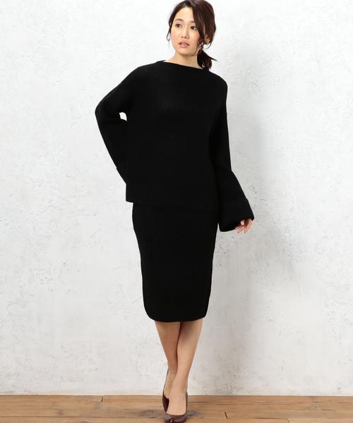 green label relaxing(グリーンレーベルリラクシング)の「■■■KF H/Wash W/A カタアゼ PO+SK ワンピース◆(ワンピース・レディース・ブラック/グレー/ブラウン・FREE)」の1枚目の写真