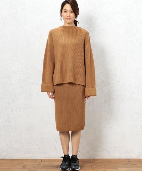 green label relaxing(グリーンレーベルリラクシング)の「■■■KF H/Wash W/A カタアゼ PO+SK ワンピース◆(ワンピース・レディース・ブラック/グレー/ブラウン・FREE)」の5枚目の写真