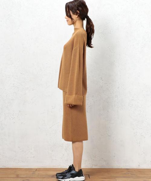 green label relaxing(グリーンレーベルリラクシング)の「■■■KF H/Wash W/A カタアゼ PO+SK ワンピース◆(ワンピース・レディース・ブラック/グレー/ブラウン・FREE)」の6枚目の写真