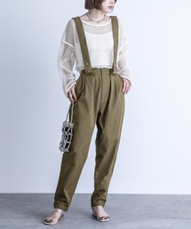 kOhAKU | このカッコ可愛さ、文句なし。『kOhAKUサスペンダーパンツ』(その他パンツ)