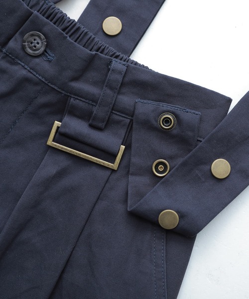 kOhAKU（コハク）の「『サスペンダーパンツ』（その他パンツ・レディース・ベージュ/ネイビー/ブラック/カーキ・LARGE/MEDIUM）」の21枚目の写真