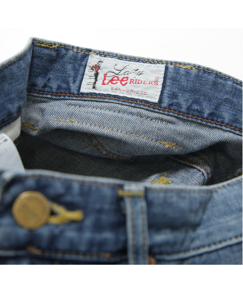 SHIPS for women（シップスフォーウィメン）の「LEE:TAPERD FIT BLEACH（デニムパンツ・レディース・ライトブルー・SMALL/MEDIUM）」の9枚目の写真