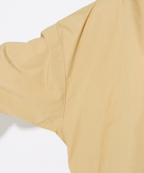 niko and...(ニコアンド)の「染めBIGBIGレギュラーシャツ【niko and ...】(シャツ/ブラウス・レディース・グリーン/ベージュ・FREE)」の8枚目の写真