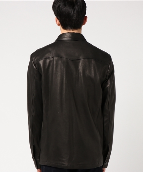 HYSTERIC GLAMOUR（ヒステリックグラマー）の「ディアスキンウエスタンJK（シャツ/ブラウス・メンズ・ベージュ/ブラック・LARGE/MEDIUM/SMALL）」の5枚目の写真