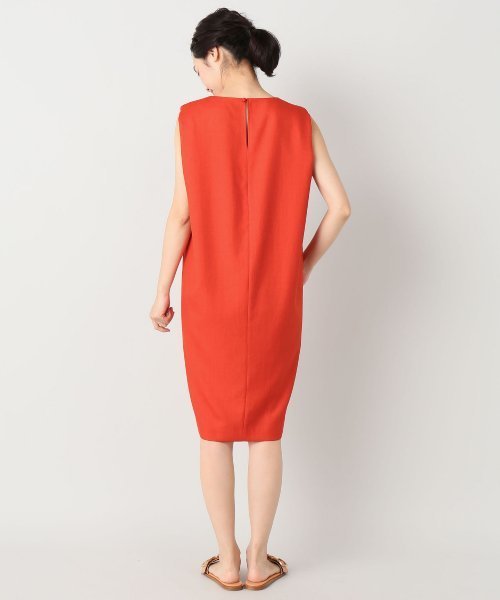 Noble（ノーブル）の「Peブッチャーコクーンフロントベンツワンピース◆（ワンピース・レディース・レッド/ベージュ/ブルー系その他・36/38）」の17枚目の写真