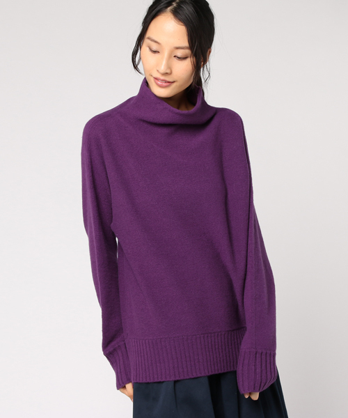 新品 ESTNATION エストネーション ボトルネック カシミヤ ニット ESTNATION（エストネーション）の「ESTNATION ラムカシミヤボトル