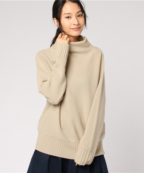 新品 ESTNATION エストネーション ボトルネック カシミヤ ニット ESTNATION（エストネーション）の「ESTNATION ラムカシミヤボトル