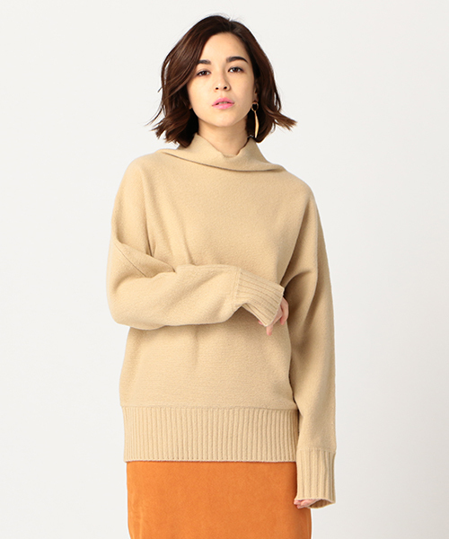新品 ESTNATION エストネーション ボトルネック カシミヤ ニット ESTNATION（エストネーション）の「ESTNATION ラムカシミヤボトル