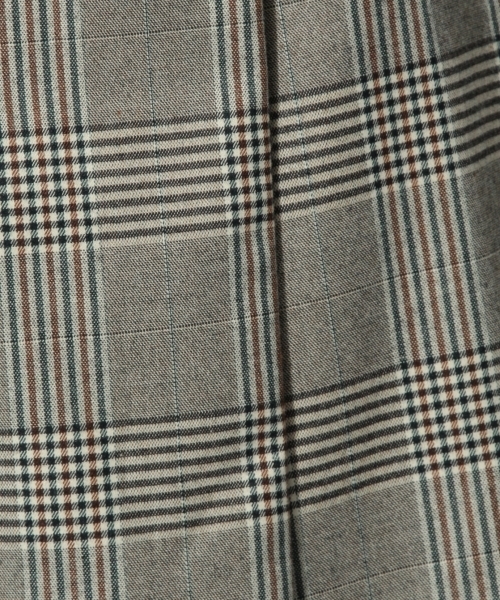 Andemiu（アンデミュウ）の「【WEB限定】チェックラップスカート773269（スカート・レディース・ブラック/ベージュ・FREE）」の12枚目の写真