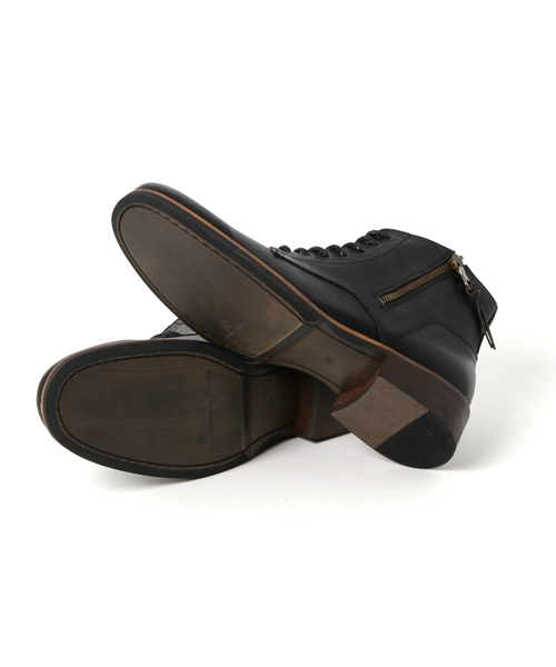 rovtski(ロフトスキー)の「rovtski STREET 両サイドファスナーミドルカットブーツ/XH17062202(ブーツ・メンズ・ダークブラウン/ブラック/ワイン・LARGE/MEDIUM)」の7枚目の写真