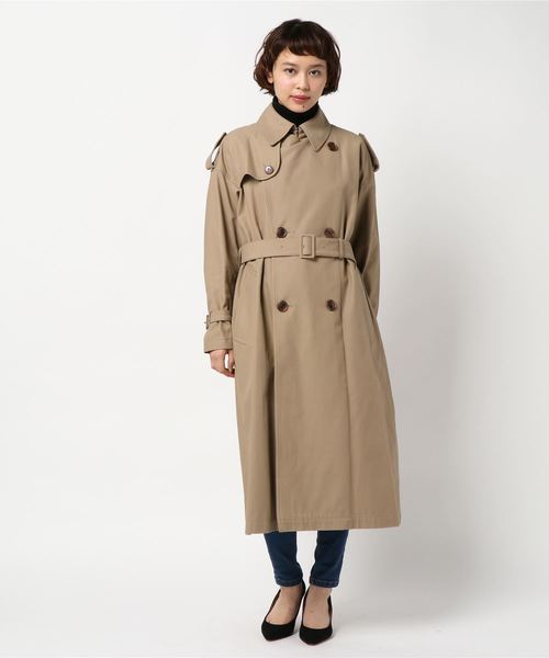 ZUCCA ベージュ トレンチコート