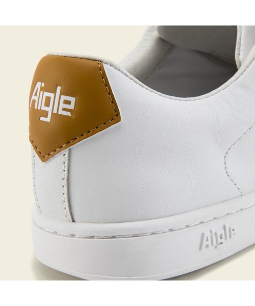 AIGLE（エーグル）の「レディース ヤーデンタイム レザー（スニーカー・レディース・ピンク/ホワイト/ダークネイビー・39/38/36/37/35）」の14枚目の写真