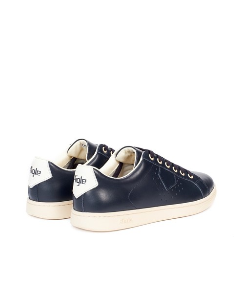 AIGLE（エーグル）の「レディース ヤーデンタイム レザー（スニーカー・レディース・ピンク/ホワイト/ダークネイビー・39/38/36/37/35）」の5枚目の写真
