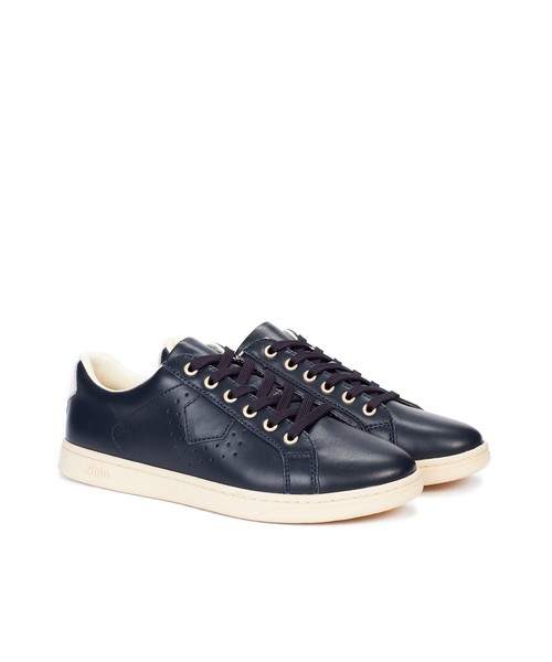 AIGLE（エーグル）の「レディース ヤーデンタイム レザー（スニーカー・レディース・ピンク/ホワイト/ダークネイビー・39/38/36/37/35）」の4枚目の写真