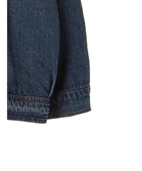 koe（コエ）の「【雑誌掲載商品】ビックデニムGジャン（デニムジャケット・レディース・インディゴブルー/ライトインディゴブルー・L/M）」の12枚目の写真