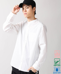 WEGO | WEGO/フランスリネンバンドカラーシャツ(シャツ/ブラウス)