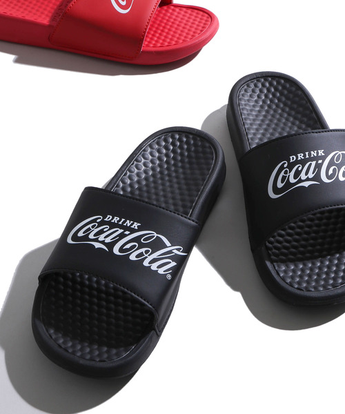 コカ・コーラのサンダル Coca Cola サンダル コカ・コーラ コカコーラ シャワー ロゴ